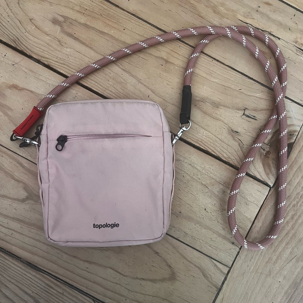 Topologie Pink Crossbody Bag